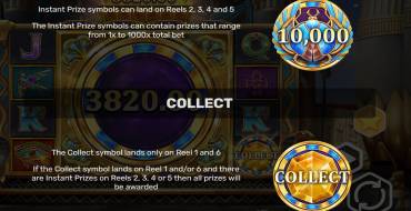 Egypt Bonus Pot: Unique features