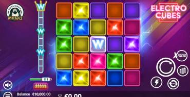 Electro Cubes: Slot machine