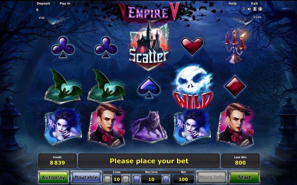 Empire V slot