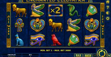 Enchanted Cleopatra: Slot machine