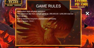 Eternal Phoenix Megaways: Rules
