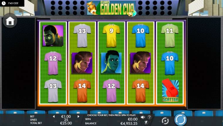 Play Euro Golden Cup slot