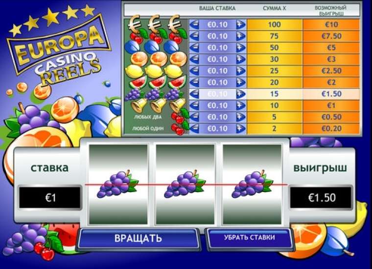 Play Europa Casino Reels slot
