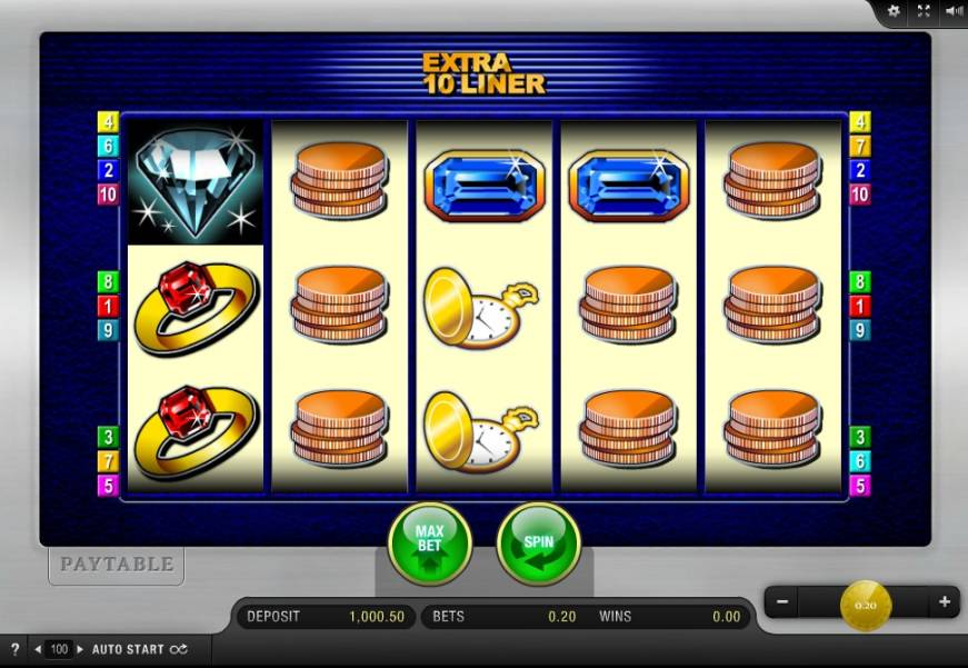 Extra 10 Liner slot