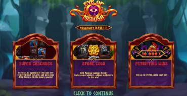 Eye of Medusa: Unique features