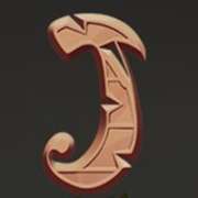 J symbol in Calico Jack Jackpot slot
