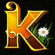 K symbol in Retro Easter slot