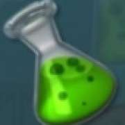 Колба с зеленой жидкостью symbol in Professor Bubbles slot