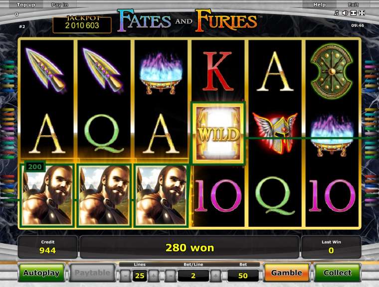 Play Fates and Furies slot