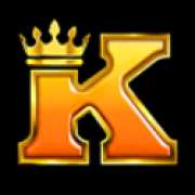K symbol in Book of Lady slot