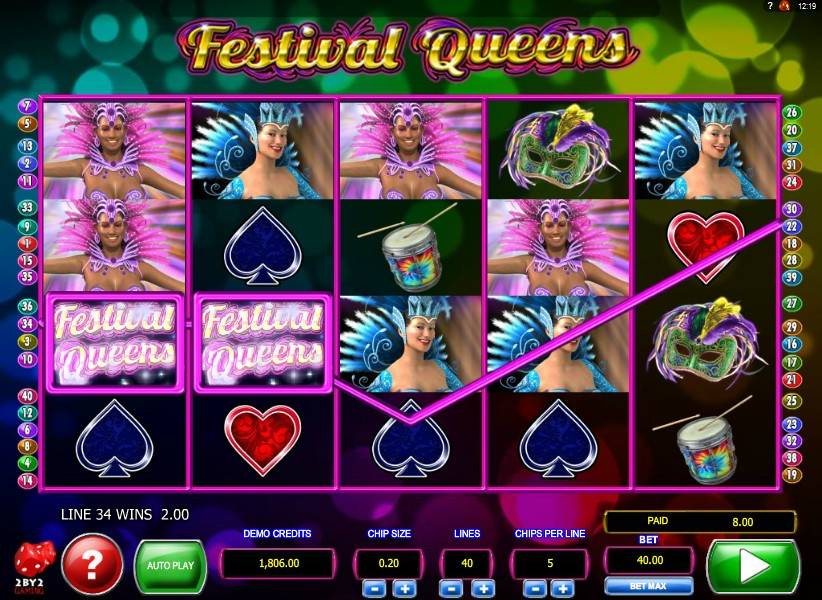 Festival Queens slot