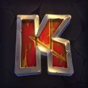 K symbol in Gold Digger Megaways slot
