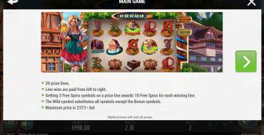 Fiesta De La Cerveza: Rules, details of the slot