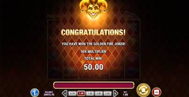 Fire Joker Blitz: Unique features