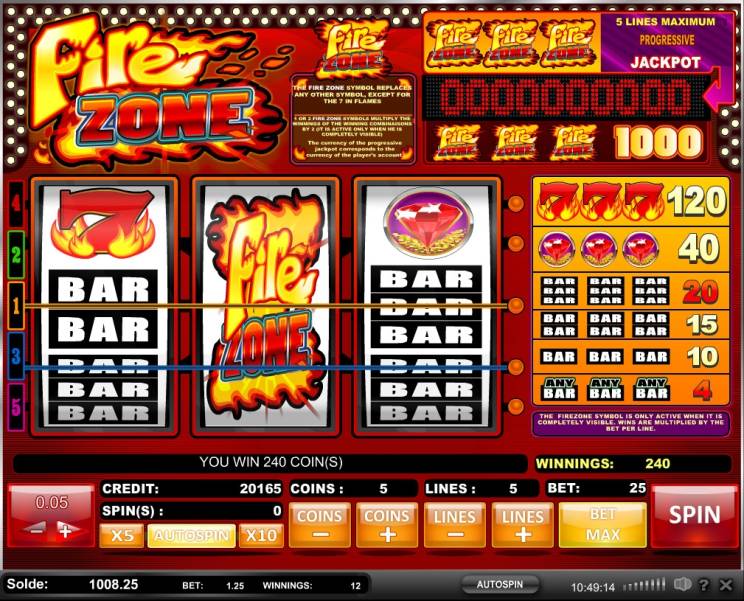 Fire Zone slot