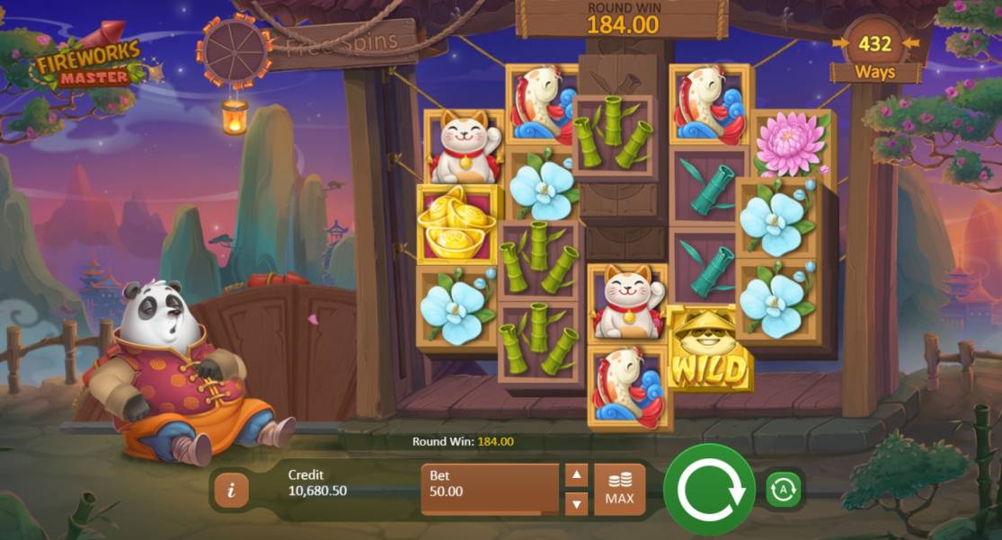 Fireworks Master slot