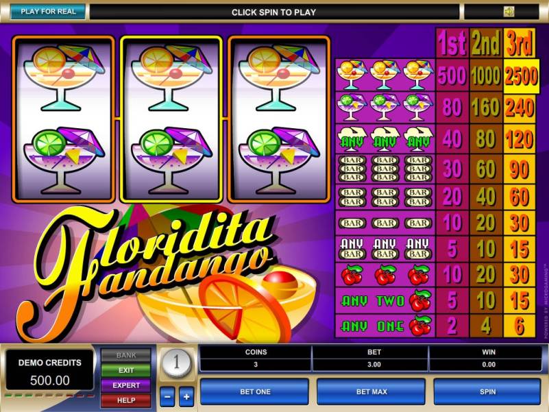 Floridita Fandango slot