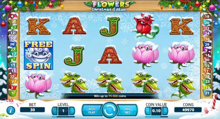 Play Flowers: Christmas Edition slot