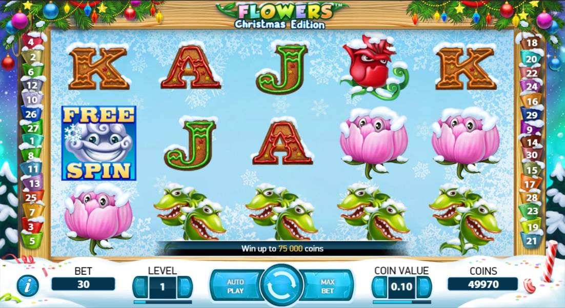 Flowers: Christmas Edition slot