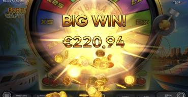 Fortune Capybara: Winnings
