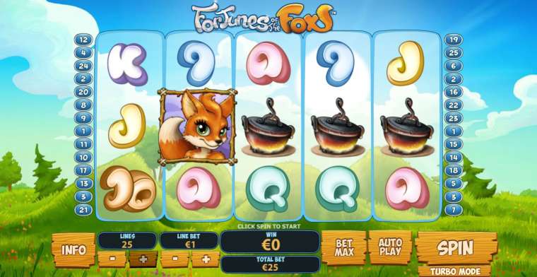 Play Fortunes of the Fox slot