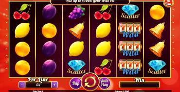 Fruits Collection 10 Lines: Slot machine