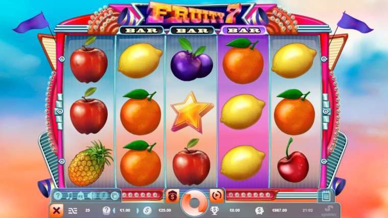 Play Fruity 7 slot