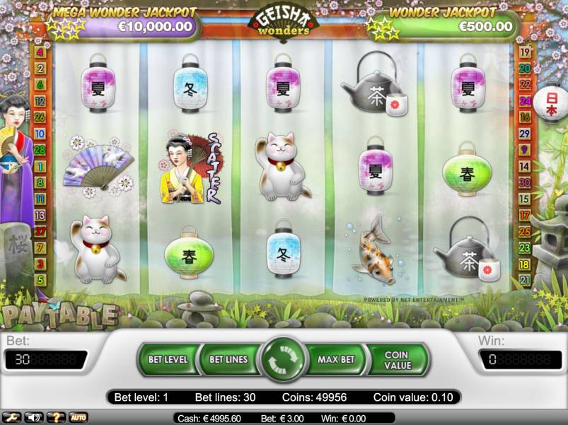 Geisha Wonders slot