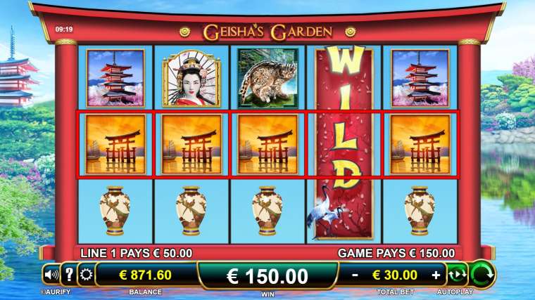 Play Geisha’s Garden slot