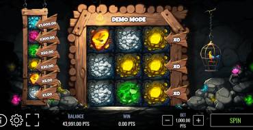 Gem Miner: Slot machine