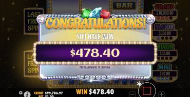 Gem Trio: Winnings