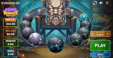 Gems Rampage: Slot machine