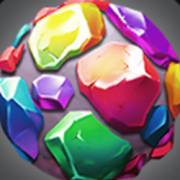 Gems Rampage: Colorful balloon