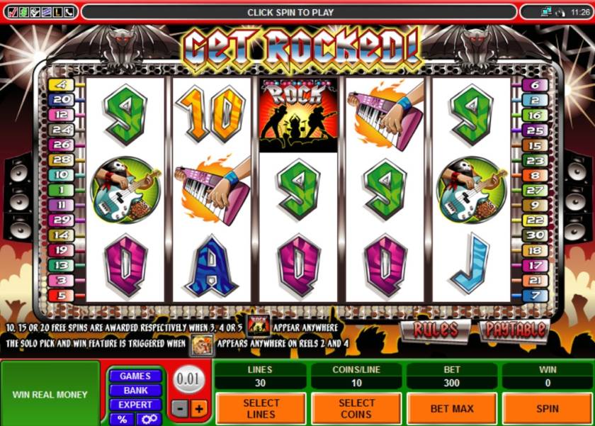 Get Rocked slot
