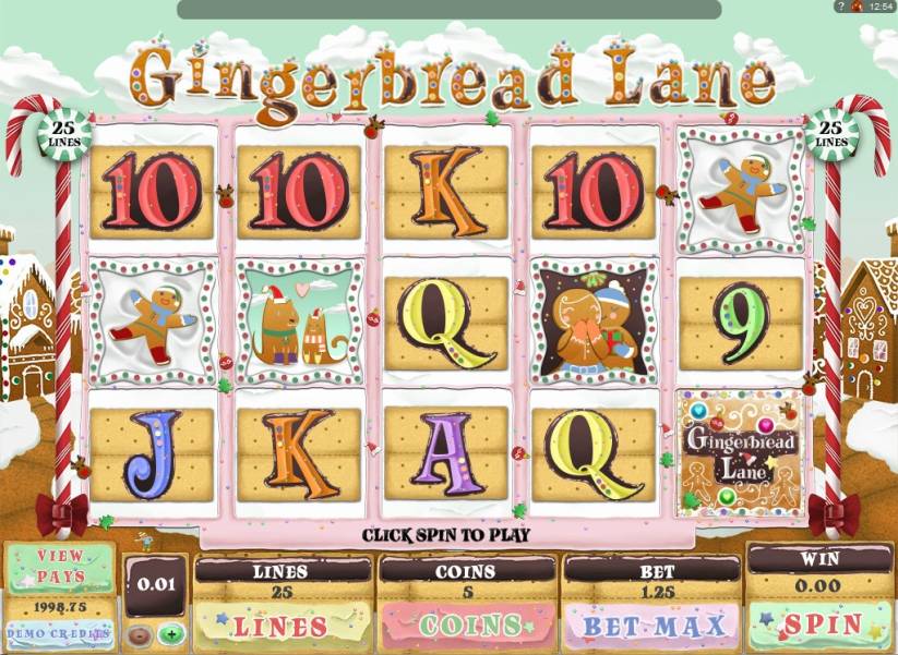 Ginderbread Lane slot