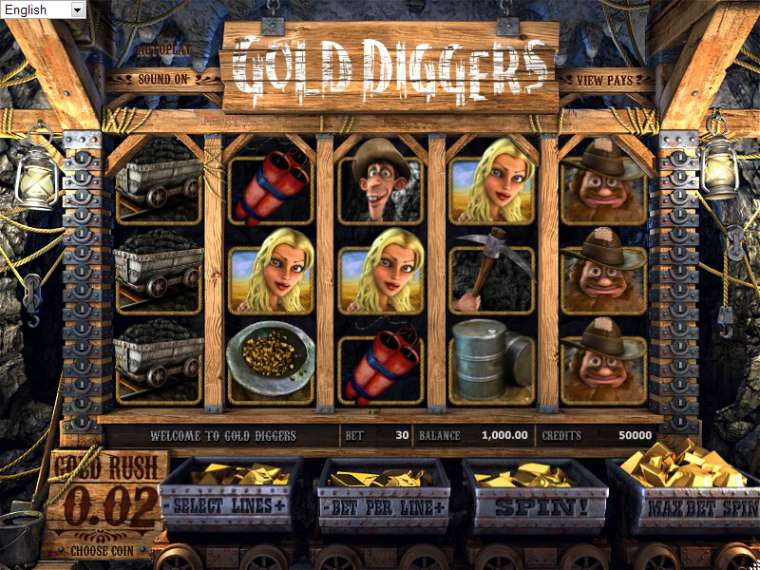 Play Gold Diggers slot