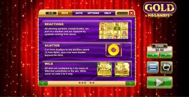 Gold Megaways: Rules