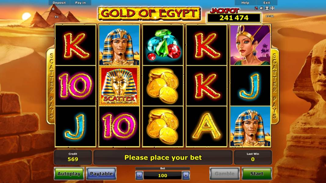 Gold of Egypt slot