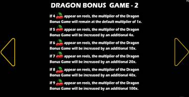 Golden Dragon Club: Bonus games