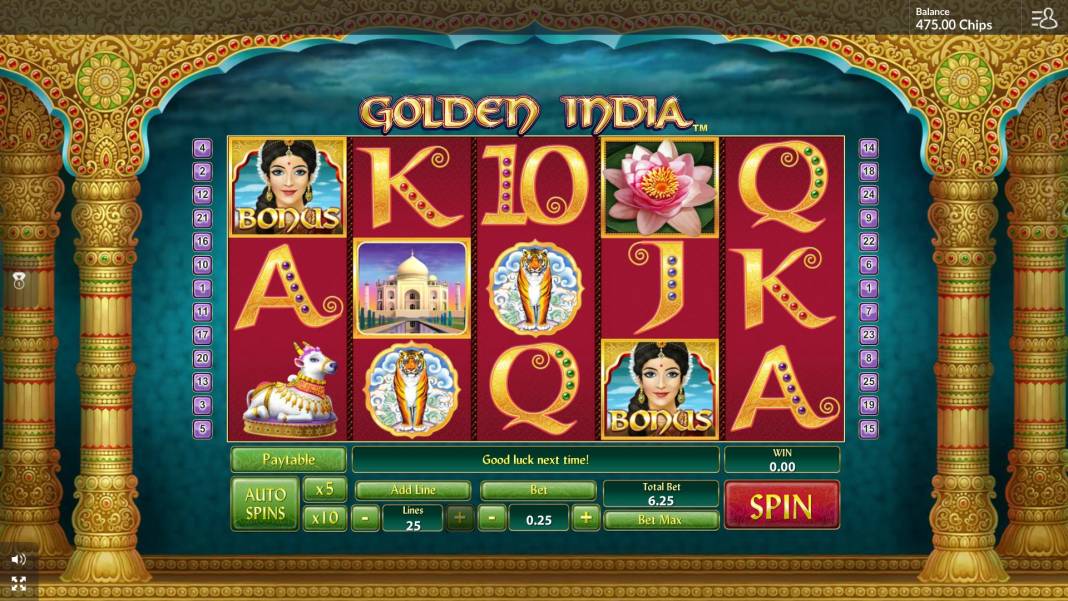 Golden India slot