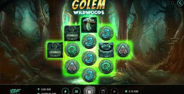 Golem Wildwoods: Slot machine