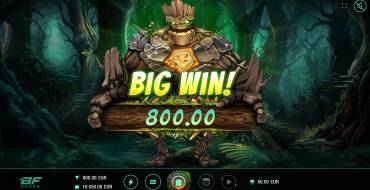 Golem Wildwoods: Winnings