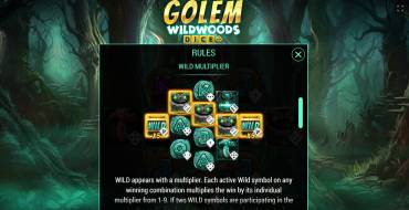 Golem Wildwoods Dice: Unique features