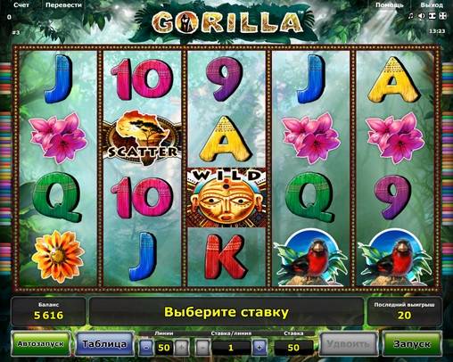 Gorilla slot