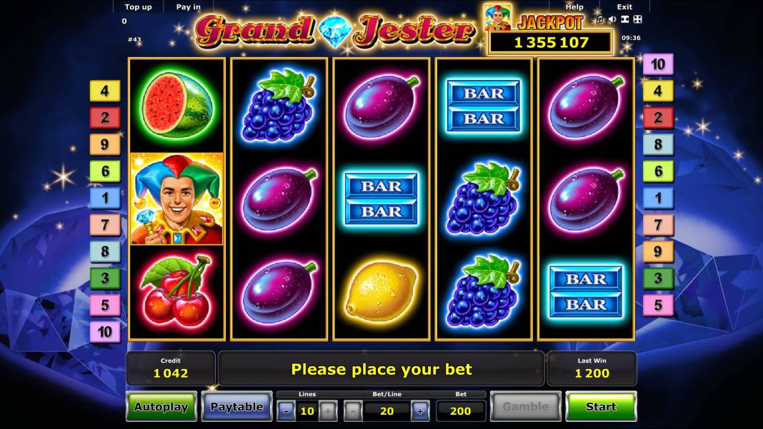 Grand Jester slot