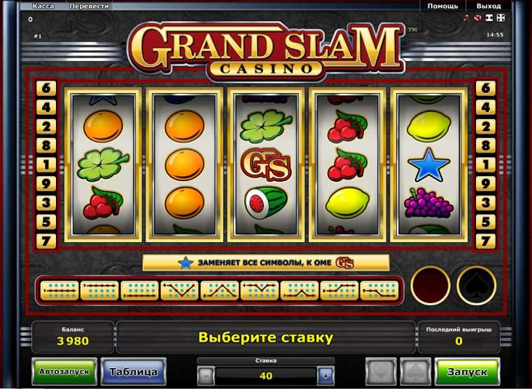 Play Grand Slam Casino slot
