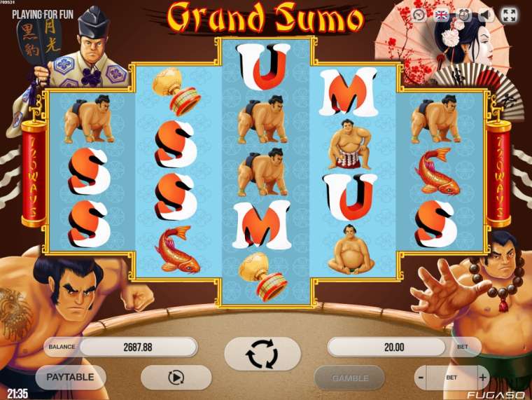 Play Grand Sumo slot