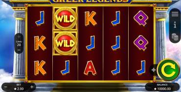 Greek Legends: Slot machine