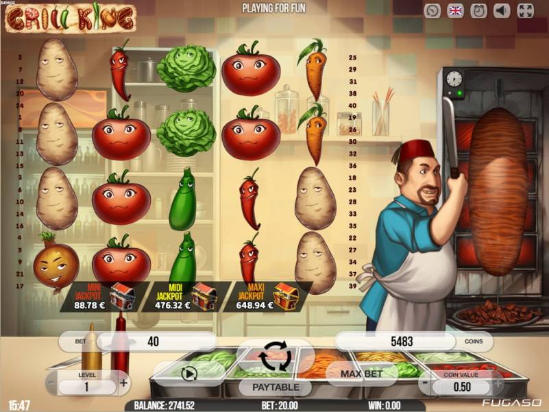 Grill King slot