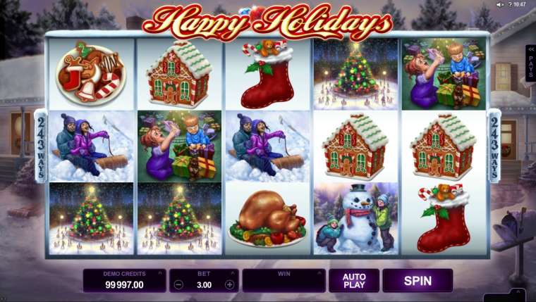 Play Happy Holidays slot